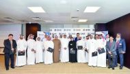 The participants of Leadership Development and Management Development Programs with senior QNB officials.