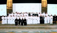 Nakilat’s Qatari staff during the Annual National Forum.
