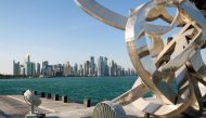 FILE PHOTO: Buildings are seen from across the water in Doha, Qatar June 5, 2017. REUTERS