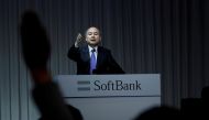A journalist raises her hand to ask a question to Japan's SoftBank Group Corp Chief Executive Masayoshi Son during a news conference in Tokyo, Japan, November 5, 2018. Reuters/Kim Kyung-Hoon