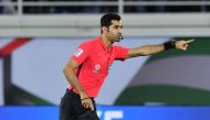 Qatar referee Abdulrahman Al Jassim 