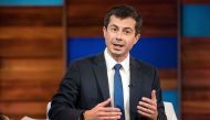 Democratic presidential candidate South Bend Mayor Pete Buttigieg participates in the Black Economic Alliance Forum at the Charleston Music Hall on June 15, 2019 in Charleston, South Carolina.  Sean Rayford/Getty Images/AFP