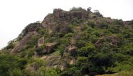 The Amurum Forest Reserve where undulating rock formations surround a savannah dominated by lush and tall grass in Jos Plateau State, Nigeria, on June 5, 2014. AFP