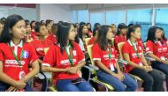 Participants at the Ooredoo’s Internet One on One training.