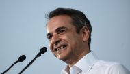 Prime Minister Kyriakos Mitsotakis laid out his economic program for the coming year during a speech at Greece's largest trade fair on Saturday.