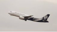 An Air New Zealand Airbus A320-200 plane takes off from Kingsford Smith International Airport in Sydney, Australia, February 22, 2018. Reuters/Daniel Munoz