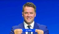 English legend Michael Owen picks Esperance Sportive de Tunis during the FIFA Club World Cup Qatar 2019 draw which was held at the FIFA Headquarters in Zurich yesterday.