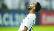 Hassan Al Haydos celebrates after scoring Al Sadd’s second goal during the AFC Champions League quarter-final second leg match against Saudi’s Al Nassr, on Monday.
Picture: Twitter/@theAFCCL_ar