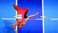 Qatar’s Mutaz Essa Barshim in action in this file photo. 