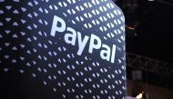 In this file photo taken on December 10, 2013 the logo of online payment company PayPal is pictured during LeWeb 2013 event in Saint-Denis near Paris. AFP / Eric Piermont
 