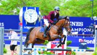 A Qatari riders in action during last season’s Longines Hathab-Qatar Equestrian Tour held across the country. The popular riding series, now into its third year, kicks off this weekend.