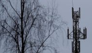 Transmitting antennas are seen on a mobile-phone network relay mast in Brumath near Strasbourg, January 14, 2016. Reuters/Vincent Kessler