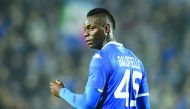  Brescia's Mario Balotelli. Reuters/Daniele Mascolo