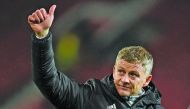 Manchester United's Norwegian manager Ole Gunnar Solskjaer walks off the pitch after the UEFA Europa League Group L football match between Manchester United and Partizan Belgrade at Old Trafford in Manchester, north west England, on November 7, 2019.  AFP