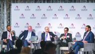 A view of the panel discussion held as part of ‘Doing Business in Qatar: Reforms, Incentives, & Economic Indicators’ in Washington, DC.