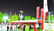 The Vodafone Fan Zone.