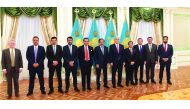 Qatar Central Bank Governor H E Sheikh Abdulla bin Saoud Al Thani and other Qatari delegation members were received by Kazakhstan President H E Kassym-Jomart Tokayev during their recent visit to Kazakhstan.