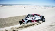Qatar’s Nasser Saleh Al Attiyah drives during a previous edition of the Manateq Baja Qatar in this file photo. 