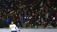 Tottenham Hotspur's Dele Alli celebrates scoring their second goal, Tottenham Hotspur v Brighton & Hove Albion, Tottenham Hotspur Stadium, London, Britain - December 26, 2019. Reuters/Hannah McKay