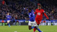 Soccer Football - FA Cup - Third Round - Leicester City v Wigan Athletic - King Power Stadium, Leicester, Britain - January 4, 2020 Leicester City's Wilfred Ndidi in action with Wigan Athletic's Jamal Lowe Action Images via Reuters/Ed Sykes
