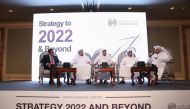 Yousuf Mohamed Al Jaida, CEO, QFC Authority, sheds light on new strategy during panel discussion at QFC Strategy Briefing, in this file picture. 