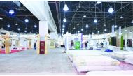 A view of the main venue of ' Made in Qatar 2020' in Kuwait.