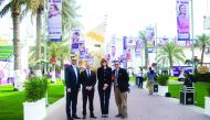 FROM LEFT: Jacob Burke, Chairman of the Canadian Business Council Qatar and Managing Director of The Look Company; Maher Doleh, Counsellor (Commercial) at the Canadian Embassy in Qatar; Stefanie McCollum, Ambassador of Canada to the State of Qatar; and Ah