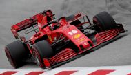 Formula One F1 - Pre Season Testing - Circuit de Barcelona-Catalunya, Barcelona, Spain - February 28, 2020 Ferrari's Charles Leclerc in action during testing REUTERS/Albert Gea