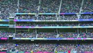 A general view is seen during the Women's T20 World Cup final cricket match between Australia and India at the MCG in Melbourne, Australia, March 8, 2020. AAP Image/Michael Dodge via Reuters