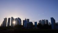 A file photo of Qatar skyline. AFP