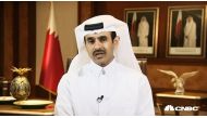 H E Saad bin Sherida Al Kaabi, Minister of State for Energy Affairs and President and CEO of Qatar Petroleum, during the interview with CNBC International.