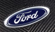 The Ford logo is seen on a vehicle at the New York Auto Show in New York City, New York, U.S., March 29, 2018. REUTERS/Shannon Stapleton/File Photo