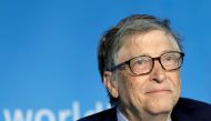 Bill Gates, co-chair of the Bill & Melinda Gates Foundation; attends a panel discussion on Building Human Capital during the IMF/World Bank spring meeting in Washington, U.S., April 21, 2018. REUTERS/Yuri Gripas/File Photo