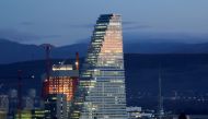 FILE PHOTO: The headquarters of Swiss drugmaker Roche are seen in Basel, Switzerland January 30, 2020. REUTERS/Arnd Wiegmann/File Photo
