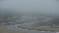 October 9, 2020 General view as the weather delays practice Ronald Wittek/Pool via REUTERS