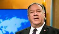 FILE PHOTO: U.S. Secretary of State Mike Pompeo speaks during a news conference at the State Department, in Washington, DC, U.S., October 14, 2020. Manuel Balce Ceneta/Pool via REUTERS/File Photo
