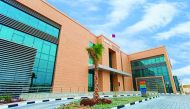 An external view of Qatar Business Incubation Center’s headquarters in the New Industrial Area.