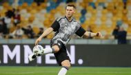 October 10, 2020 Germany's Niklas Sule during the warm up before the match REUTERS/Gleb Garanich/File Photo