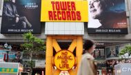 A general view shows Tower Records, a Japanese retail music franchise and music store, at Shibuya district in Tokyo, Japan November 9, 2020. Reuters/Ritsuko Ando