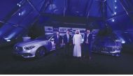 Officials from NBK Automobiles during the launch of the Mercedes-Benz E-Class in Doha, recently. 