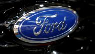 FILE PHOTO: FILE PHOTO: Ford logo is pictured at the 2019 Frankfurt Motor Show (IAA) in Frankfurt, Germany. REUTERS/Wolfgang Rattay/File Photo/File Photo
