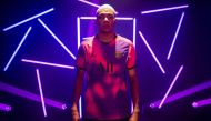 Kylian Mbappé wearing the new jersey.