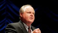 FILE PHOTO: Radio show host Rush Limbaugh speaks at a forum hosted by the Heritage Foundation, on the similarities between the war on terrorism and the television show 