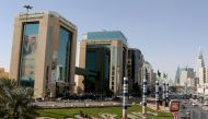 Buildings are seen in Riyadh, Saudi Arabia February 16, 2021. REUTERS/Ahmed Yosri//File Photo