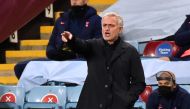 Tottenham Hotspur manager Jose Mourinho Pool via REUTERS/Rui Vieira 