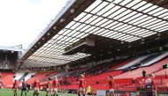 Manchester United players walk out before the match Action Images via Reuters/Carl Recine