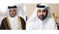 Chairman & Managing Director of Dukhan Bank, Sheikh Mohammed bin Hamad bin Jassim Al Thani and Chairman of the Organising Committee and Vice Chairman of Bait Al Mashoura Finance Consultations Company, Prof. Dr. Khalid bin Ibrahim Al Sulaiti 