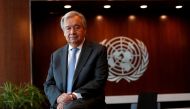 File photo: United Nations Secretary-General Antonio Guterres poses for a photograph during an interview with Reuters at U.N. headquarters in New York City, New York, U.S., September 14, 2020. Reuters/Mike Segar/File Photo