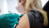 File photo of a person being vaccinated. 