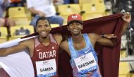 (File photo) Mutaz Barshim and Abderrahman Samba will lead Qatar's contingent.